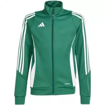 adidas Tiro 24 treniruočių megztinis vaikams, žalias IR7503, 152 cm