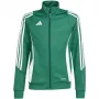 adidas Tiro 24 treniruočių megztinis vaikams, žalias IR7503, 152 cm