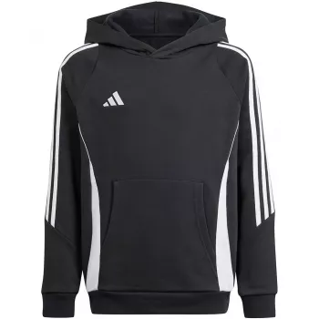 adidas Tiro 24 gobtuvinis megztinis juodas IJ5611 vaikams 116 dydis