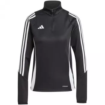 adidas Tiro 24 moteriški treniruočių marškinėliai juodi, M dydis