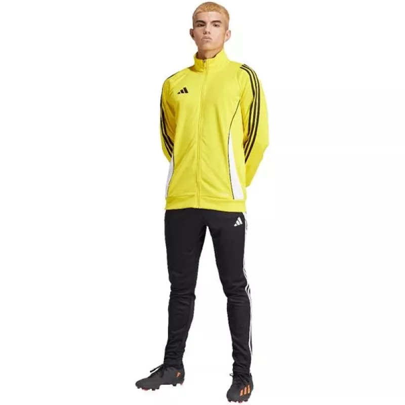 adidas vyriški Tiro 24 treniruočių marškinėliai geltoni, S dydis
