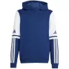 adidas Squadra 25 vaikiškas gobtuvinis megztinis Team Navy Blue 2 / White, dydis 116