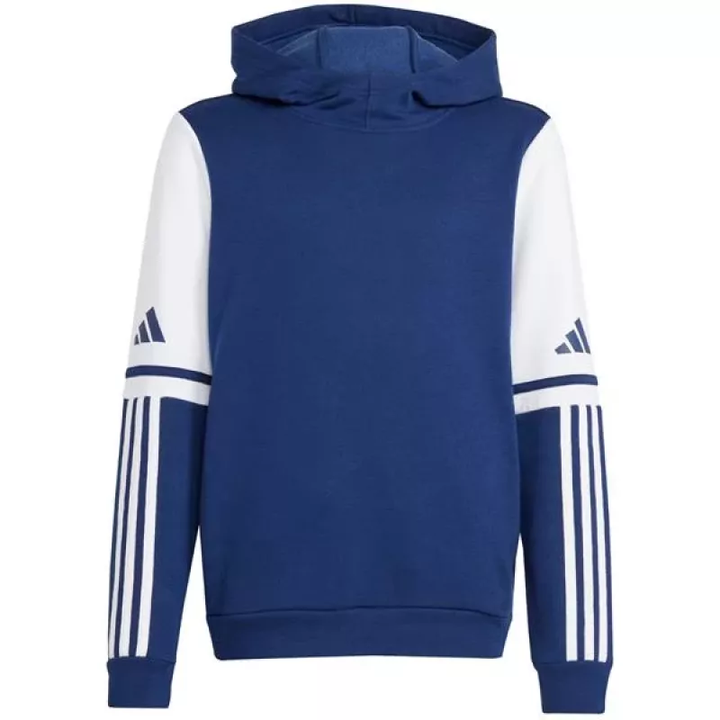 adidas Squadra 25 vaikiškas gobtuvinis megztinis Team Navy Blue 2 / White, dydis 116
