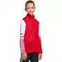adidas Squadra 25 vaikų treniruočių megztinis raudonas 140cm