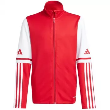 adidas Squadra 25 vaikų treniruočių megztinis raudonas 140cm