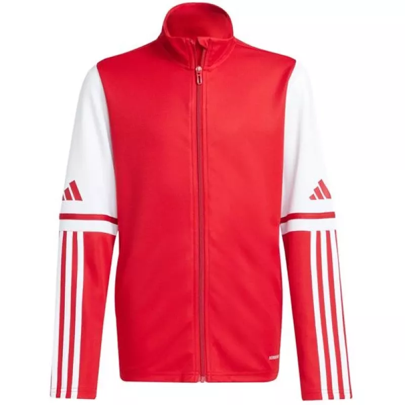 adidas Squadra 25 vaikų treniruočių megztinis raudonas 140cm