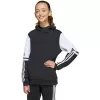 adidas Squadra 25 vaikiškas megztinis su gobtuvu juodos spalvos 116 cm