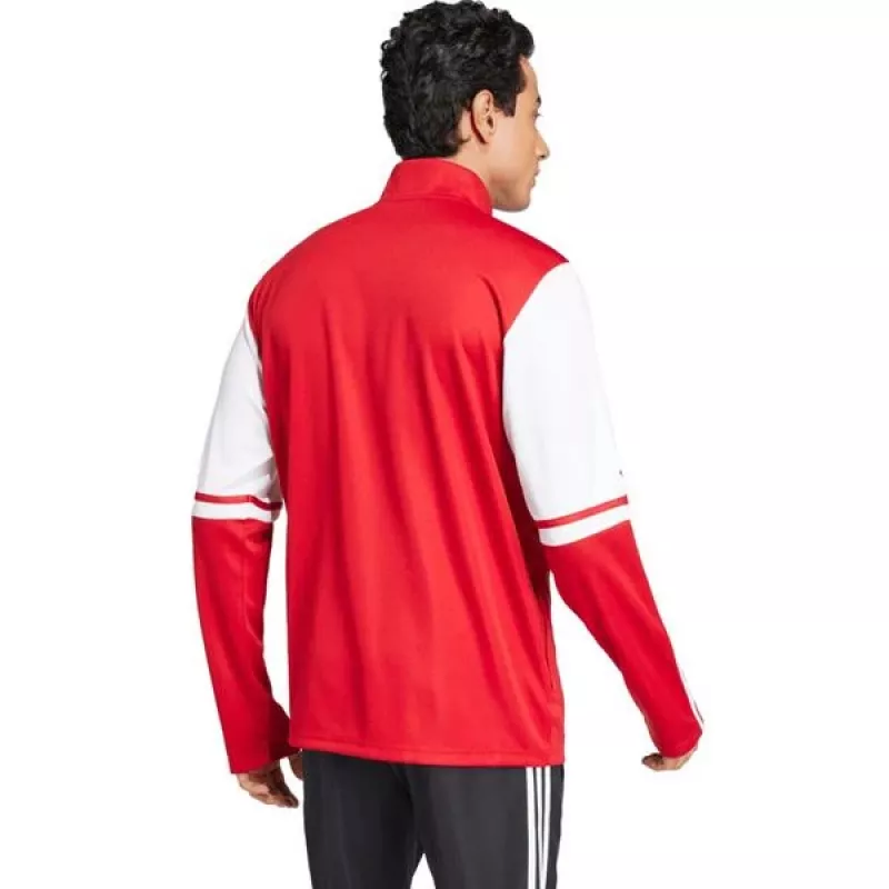 adidas Squadra 25 treniruočių marškinėliai vyrams, raudoni/balti JD2979, L dydis