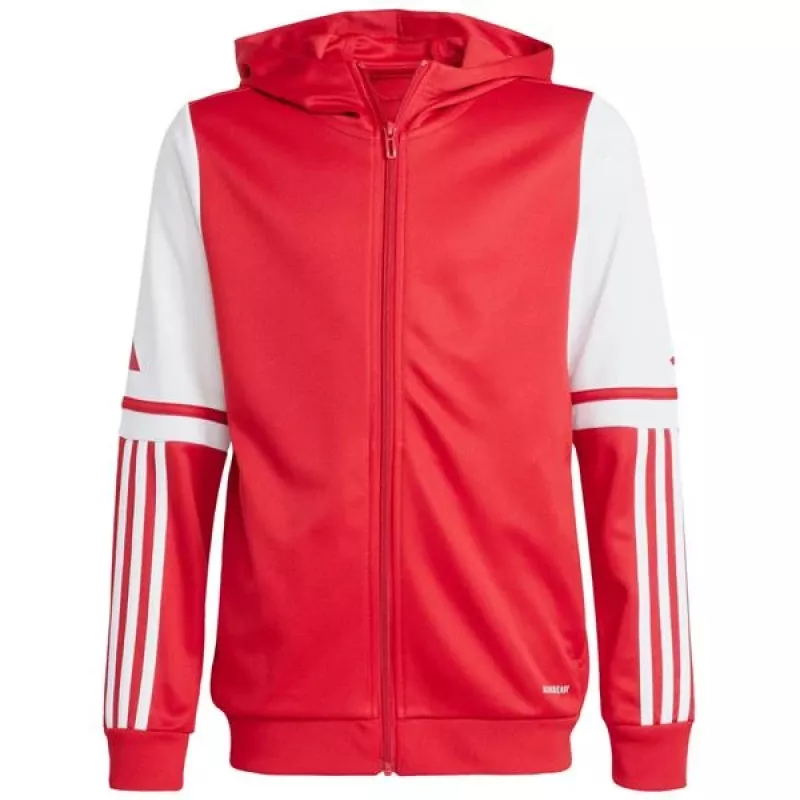 adidas Squadra 25 vaikiškas gobtuvas Raudonas/Baltas 152 cm
