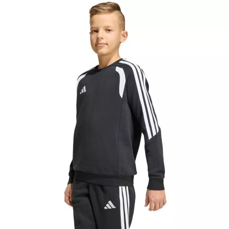 adidas Tiro 26 League Sweat Crew vaikiškas megztinis juodas 140cm