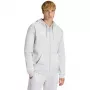 adidas Entrada 26 pilno užtrauktuko gobtuvas vyrams, pilka, XL