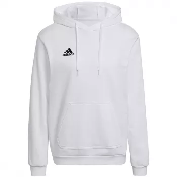 adidas Entrada 22 vyriškas gobtuvas su užtrauktuku, baltas HG6302 2XL
