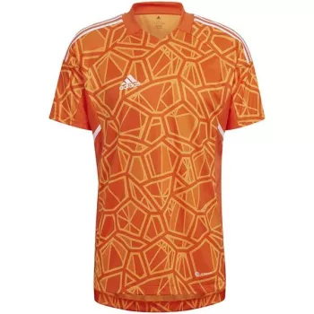 ADIDAS vyriški Condivo 22 vartininko marškinėliai trumpomis rankovėmis, Team Orange HB1621