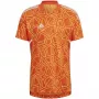 ADIDAS vyriški Condivo 22 vartininko marškinėliai trumpomis rankovėmis, Team Orange HB1621
