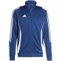 adidas Tiro 24 vyriškas treniruočių megztinis, tamsiai mėlynas IR7498, M dydis