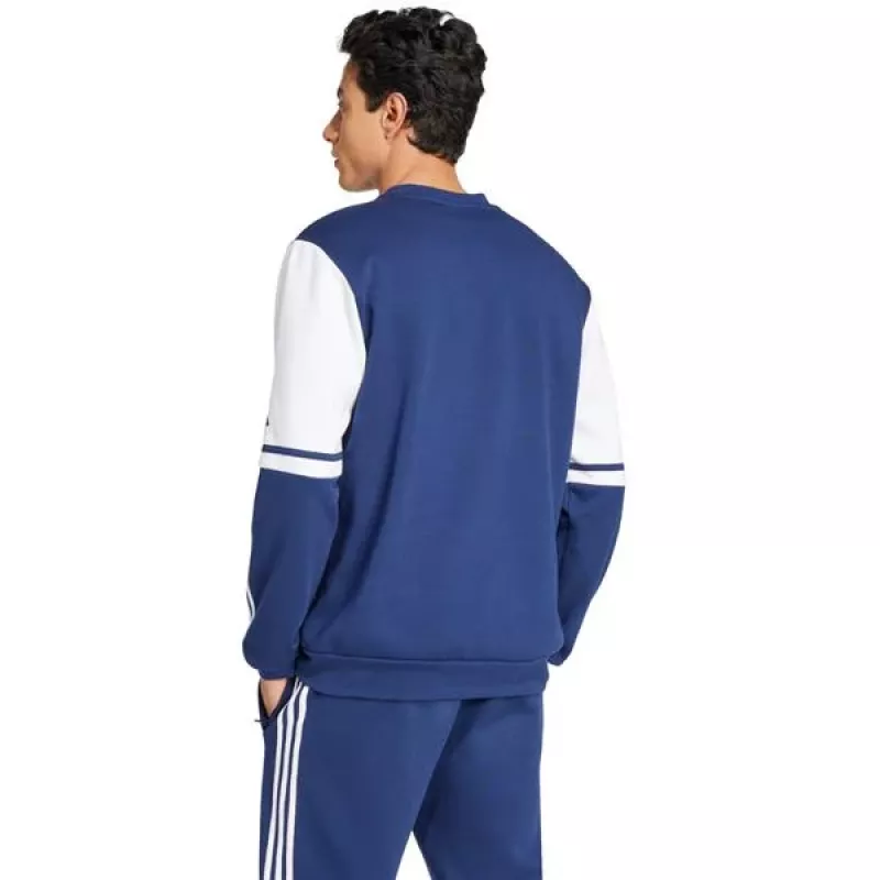 adidas Squadra 25 Sweat Crew vyriškas megztinis, tamsiai mėlynas, S dydis