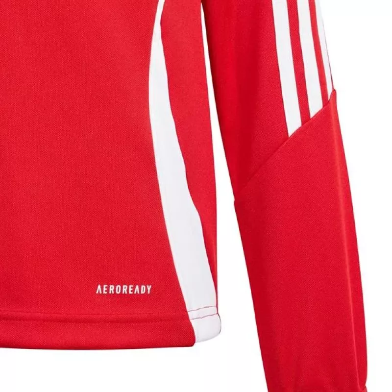 adidas Tiro 24 vaikų treniruočių viršutinė dalis, raudona, 116 cm