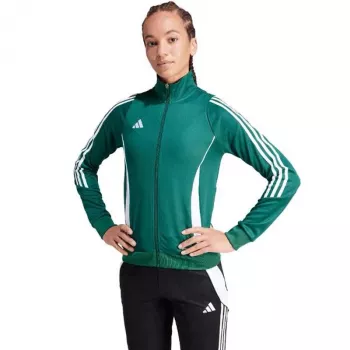 adidas Tiro 24 moteriškas treniruočių viršus su užtrauktuku – Team Green – 2XL