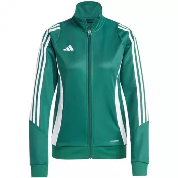 adidas Tiro 24 moteriškas treniruočių viršus su užtrauktuku – Team Green – 2XL
