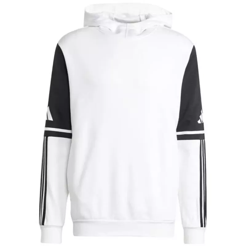 adidas Squadra 25 vyriškas gobtuvinis megztinis, baltas/juodas, XL