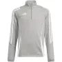 adidas Tiro 24 treniruočių vaikiškas megztinis, pilka (Gray Four), 140cm