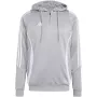 adidas Tiro 24 treniruočių gobtuvas su gobtuvu, vidutinio pilkumo melanžas IR7551