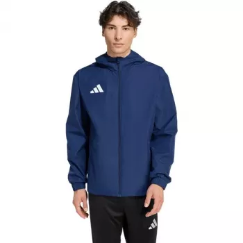 adidas Entrada 26 All Weather vyriška futbolo striukė, tamsiai mėlyna, 2XL
