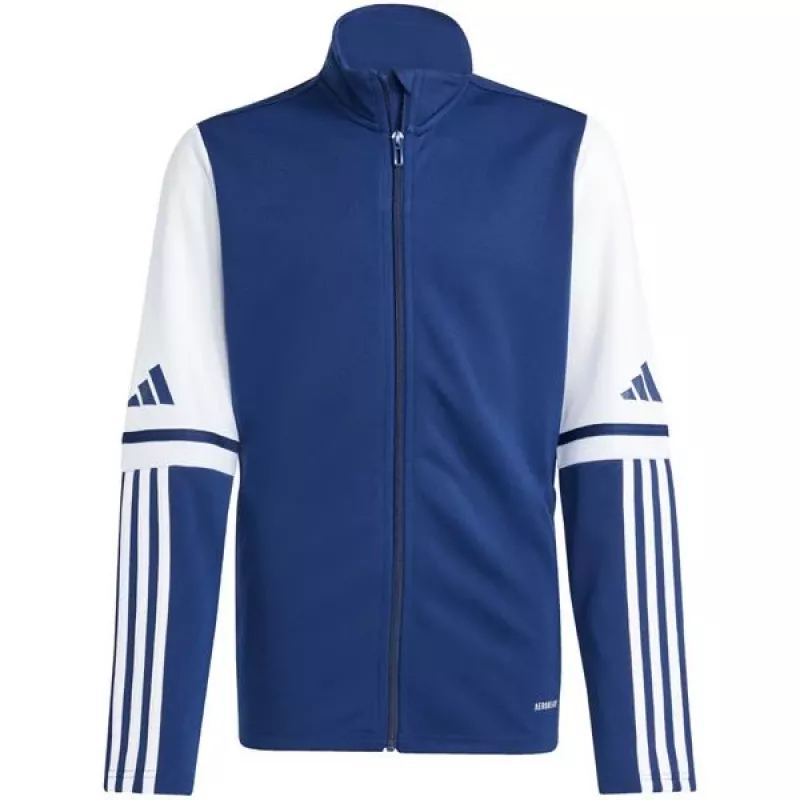 adidas Squadra 25 vaikų treniruočių marškinėliai ilgomis rankovėmis tamsiai mėlyni JD3029 140cm