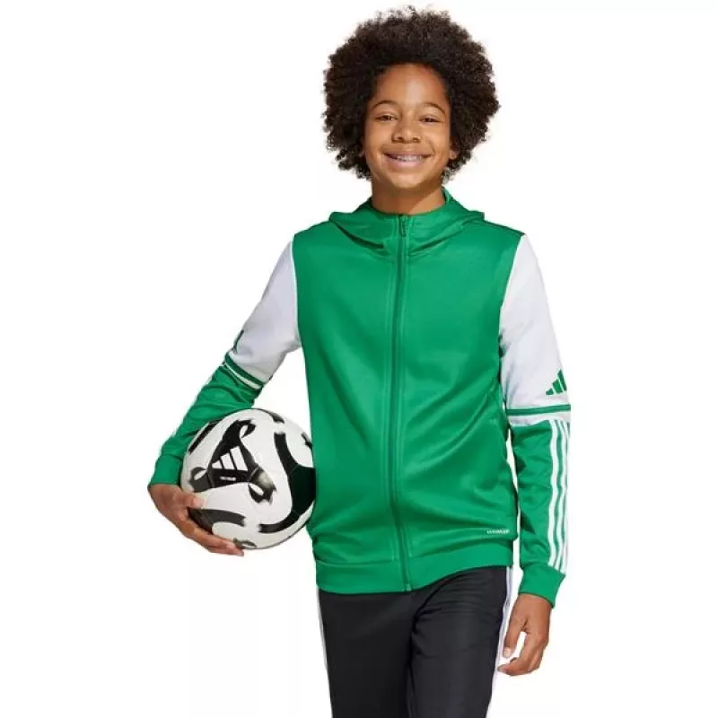 adidas Squadra 25 vaikiškas gobtuvas Green/White 164cm