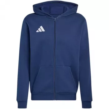 adidas Entrada 26 Full Zip Hoody vaikams tamsiai mėlyna 140 cm