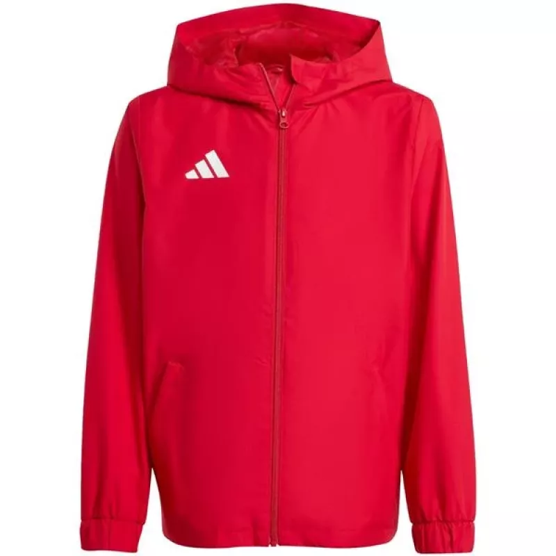 adidas Entrada 26 All Weather vaikiška striukė unisex raudona 152 cm