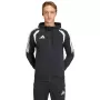 adidas Tiro 26 League pilno užtrauktuko megztinis su gobtuvu vyrams - juoda L