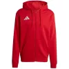 adidas Entrada 26 pilno užtrauktuko gobtuvas vyrams, raudonas, S dydis