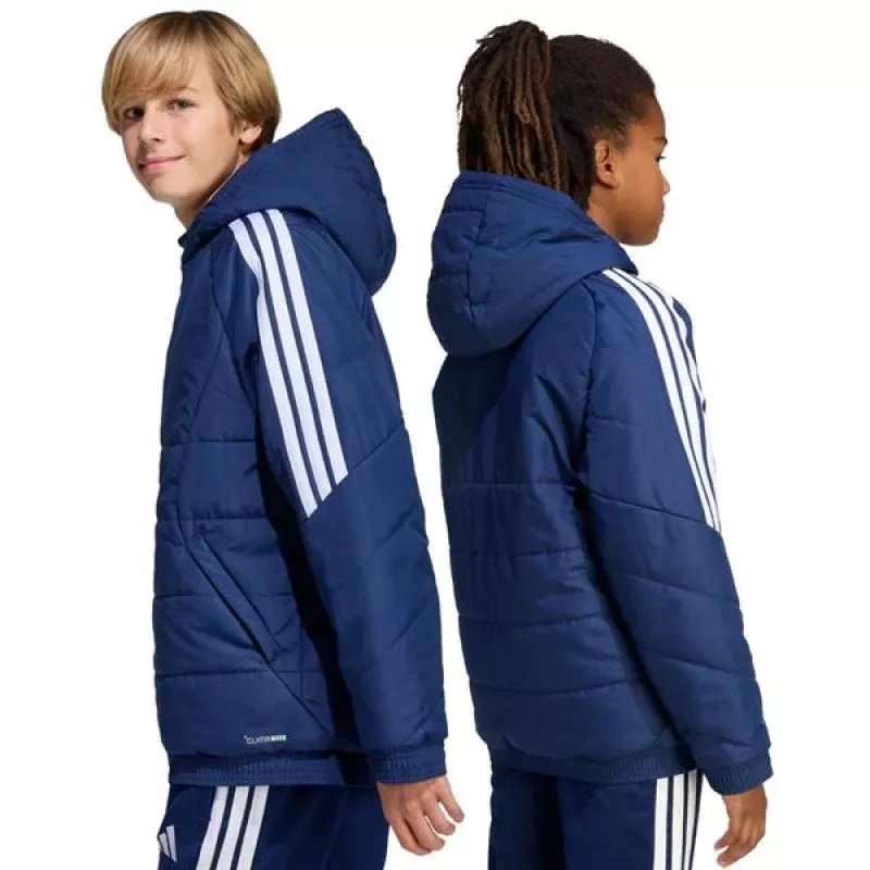 adidas Tiro 26 žiemos striukė vaikams tamsiai mėlyna KA8026 164cm