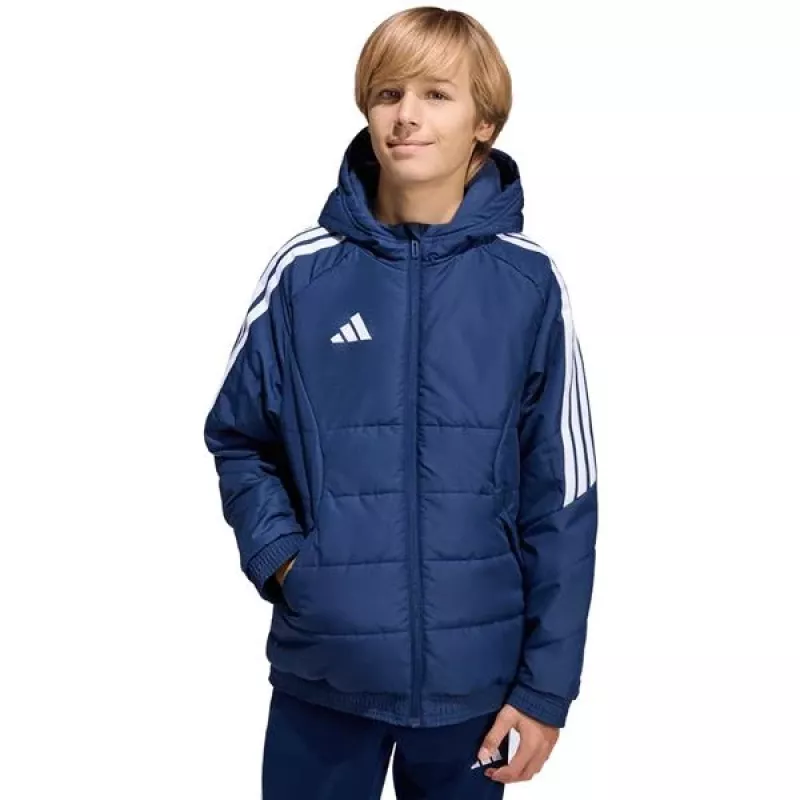 adidas Tiro 26 žiemos striukė vaikams tamsiai mėlyna KA8026 164cm