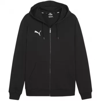 PUMA Team Goal Casuals vyriškas gobtuvinis megztinis, juodas 658595 03