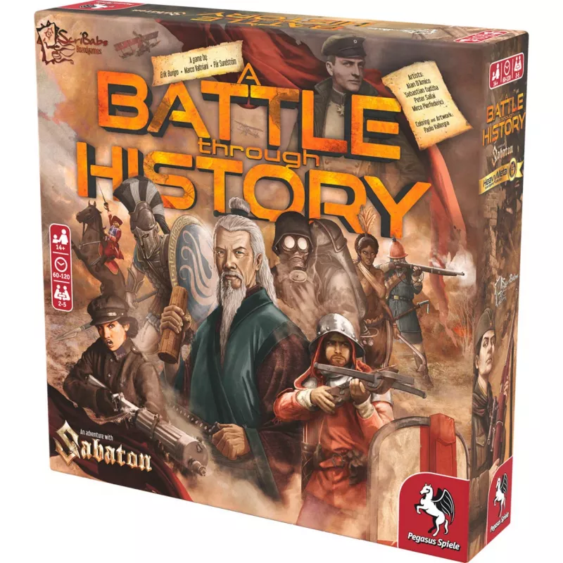 PEGASUS A Battle through History - Sabaton stalo žaidimas