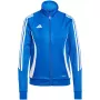 adidas Tiro 24 moteriškas treniruočių megztinis Team Royal Blue/Baltas, M dydis