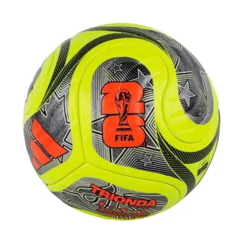 adidas World Cup 26 Trionda Pro Winter futbolo kamuolys, 5 dydis, žalia/juoda/sidabrinė JD8023
