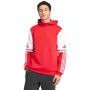 adidas Squadra 25 vyriškas gobtuvas su užtrauktuku Team Power Red 2 2XL