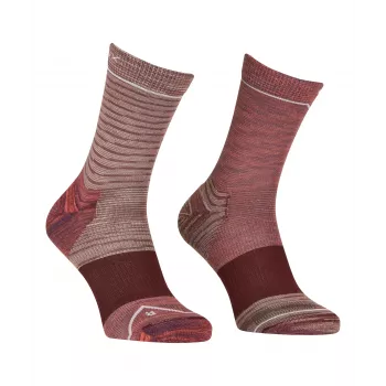 Ortovox Alpine Mid Socks moteriškos trekingo kojinės - Wild Rose
