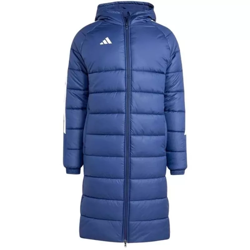 adidas vyriška Tiro 24 ilga paminkštinta striukė Team Navy Blue/White 2XL