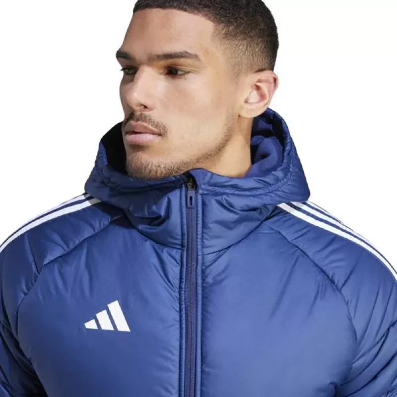 adidas vyriška Tiro 24 ilga paminkštinta striukė Team Navy Blue/White 2XL