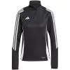 adidas Tiro 24 treniruočių moteriškas megztinis, juodas, L dydis