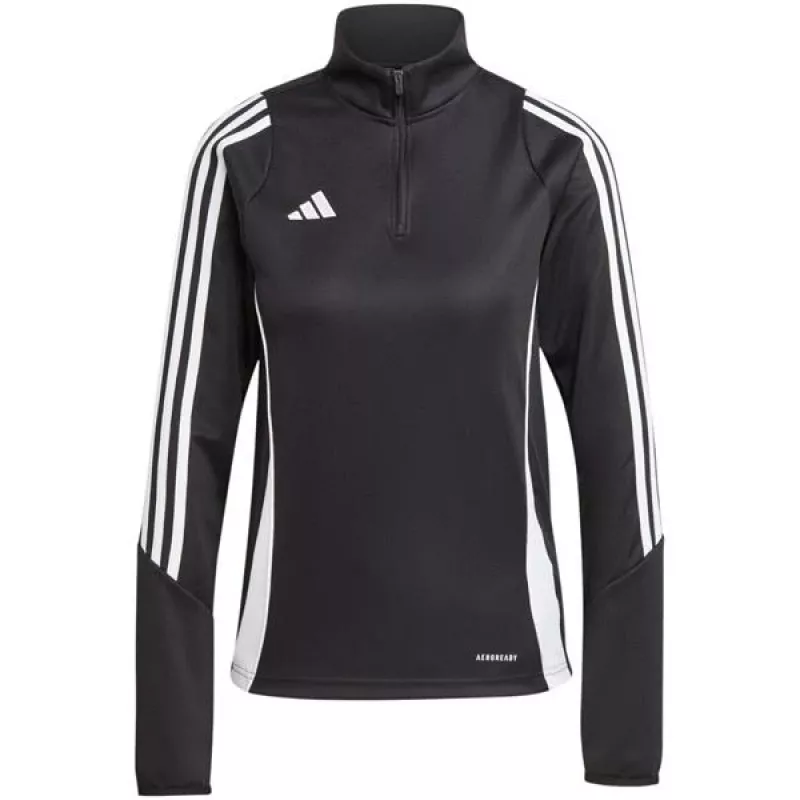 adidas Tiro 24 treniruočių moteriškas megztinis, juodas, L dydis