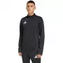 adidas Entrada 26 vyriški treniruočių marškinėliai ilgomis rankovėmis, juodi, S dydis