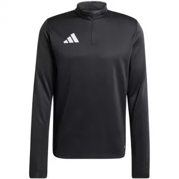adidas Entrada 26 vyriški treniruočių marškinėliai ilgomis rankovėmis, juodi, S dydis