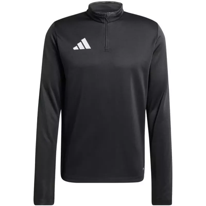 adidas Entrada 26 vyriški treniruočių marškinėliai ilgomis rankovėmis, juodi, S dydis