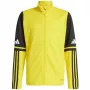 adidas Squadra 25 treniruočių megztinis vyrams geltonas JP3388 S dydis
