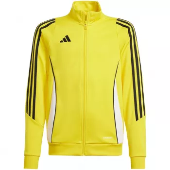 adidas Tiro 24 treniruočių megztinis vaikams geltonas IR9507 164 cm